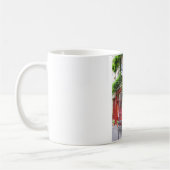 パリのカフェ コーヒーマグカップ (左)