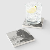 パリのガーゴイル ストーンコースター (横)