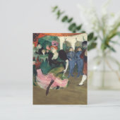 パリのキャバレーの精神、情熱のダンス ポストカード (スタンド正面)