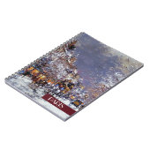 パリのクリスマス。クリスマスプレゼント手帳 ノートブック (左側)