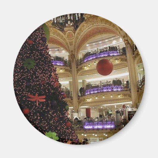 パリのクリスマス マグネット (正面)