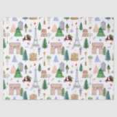 パリのクリスマス 光の街のホリデー 薄葉紙 (正面)
