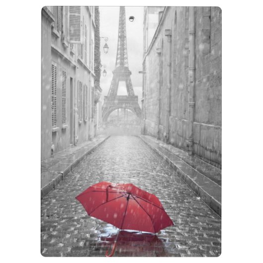 パリのクリップボードの秋 クリップボード (裏面)