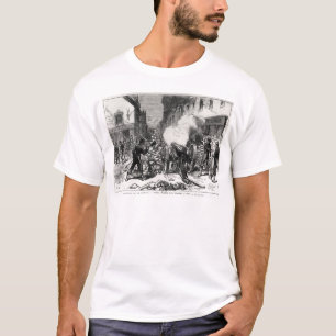 パリのコミューン: Issyのバリケード Tシャツ