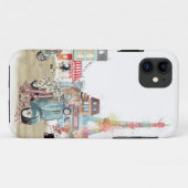 パリのコラージュのかわいい通り Case-Mate iPhoneケース (裏面(横))