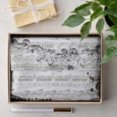 パリのコラージュのDecoupageシート 薄葉紙 (ギフト)