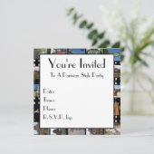 パリのコレクションの招待状 招待状 (スタンド正面)