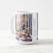 パリのコーヒーとケーキFrance - Dreamy Desserts コーヒーマグカップ (正面左)