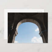 パリのサクレクールからのアーチウェイビュー ポストカード (正面/裏面)
