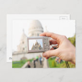 パリのサクレクール ポストカード (正面/裏面)