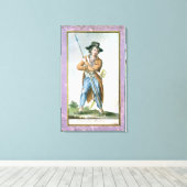 パリのサンクロット キャンバスプリント (インサイチュ (ウッドフロア))