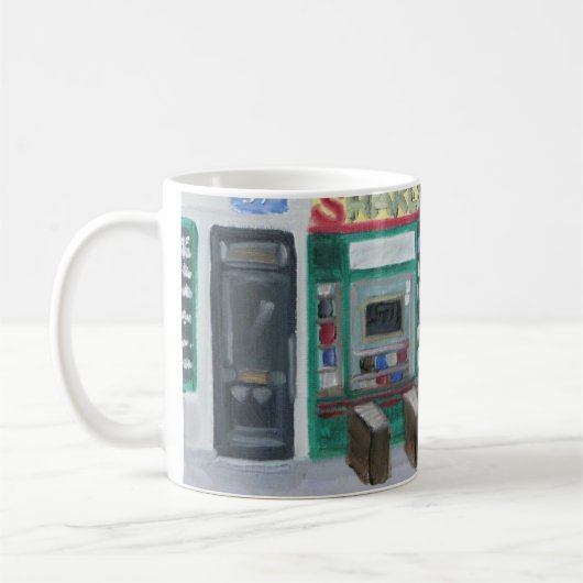 "パリのシェークスピア" コーヒーマグカップ (左)