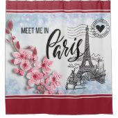 パリのシャワーカーテンで会う シャワーカーテン (正面)