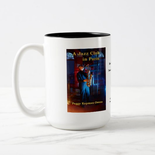 パリのジャズクラブ ツートーンマグカップ (左)