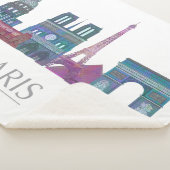 パリのスカイラインによって着色される建物 シェルパブランケット (3/4)