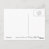 パリのソウラネージュ~雪はがき下のパリ ポストカード (裏面)