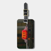 パリのタクシー ラゲッジタグ (正面縦)