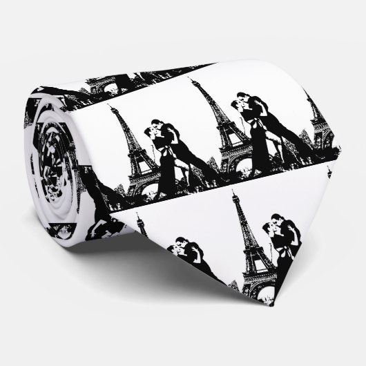 パリのタンゴ ネクタイ (ロール)