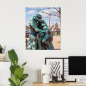 パリのチュイルリーでオーガスト・ロダンのキス ポスター (ホームオフィス)