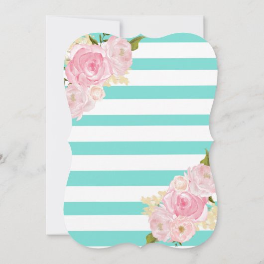 パリのテーマの誕生日のパーティの招待状 招待状 (裏面)