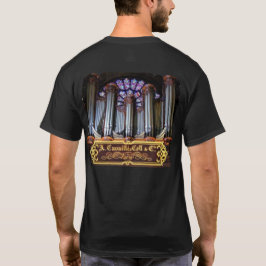 パリのノートルダム大聖堂のカヴァイエ・コルパイプオルガン Tシャツ