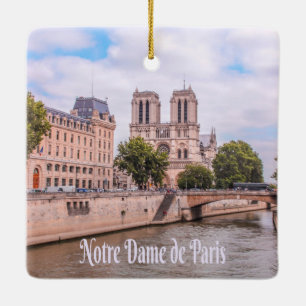 パリのノートルダム大聖堂 フランス カトリック教会の大聖堂 セラミックオーナメント