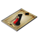 パリのハイヒール ノートブック (左側)