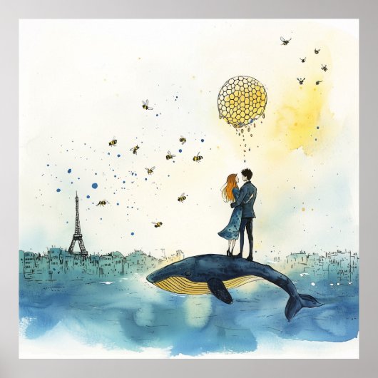 パリのハニームーン ポスター (正面)