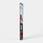 パリのバウンドウーマン iPhoneケース (右側面)