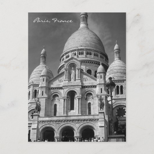パリのバシリカ・ハガキ ポストカード (正面)