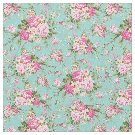 パリのバラ ファブリック (クローズアップ)