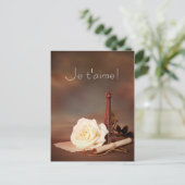 パリのバレンタインデー シーズンポストカード (スタンド正面)