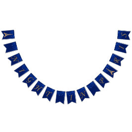 パリのパーティーの旗布の旗の夜 バンティングフラッグ