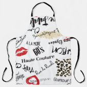 パリのファッション:ヴィンテージの魅力パターン。 エプロン (正面)