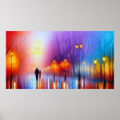 パリのフランス抽象芸術 ポスター (正面)