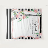 パリのブライズシャワー用背景　写真撮影用ブース タペストリー (正面(横))