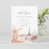 パリのブライズシャワー 招待状 (スタンド正面)