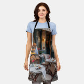 パリのペストリー エプロン (着用した状態)