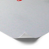 パリのポストカード ポスター (角)