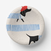 パリのミニマリズムのタクシー ペーパーボウル (正面)