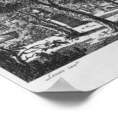 パリのモニュメントフランカイス美術館 ポスター (角)