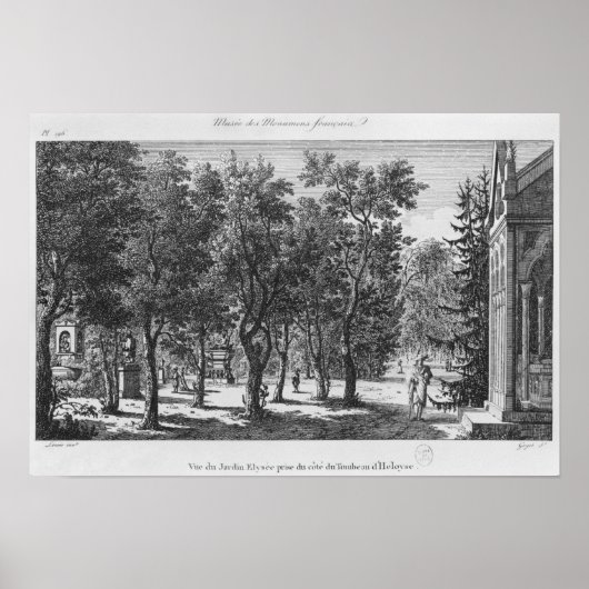 パリのモニュメントフランカイス美術館 ポスター (正面)