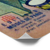 パリのモード。 ポスター (角)