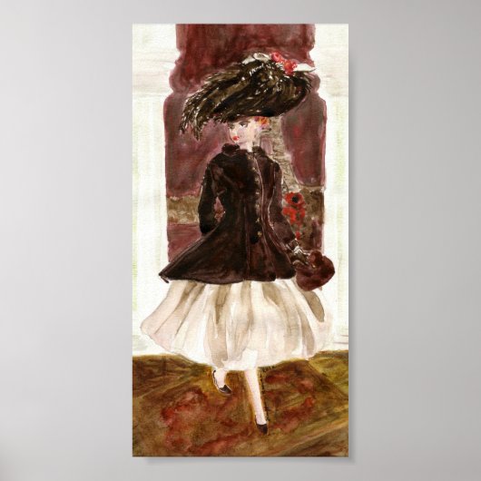 パリのライト：マティスの人形ファッション ポスター (正面)