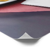 パリのランチフランスのポスター ポスター (角)