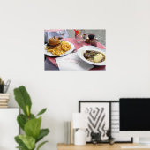 パリのランチフランスのポスター ポスター (ホームオフィス)