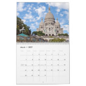 パリのランドマーク カレンダー (3月 2027)