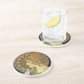 パリのレディーアンドフェザー1899 コースター (側面)