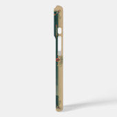 パリのレトロスタイル旅行ポスター Case-Mate iPhoneケース (裏面 / 左)