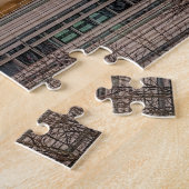 パリのロシアの正教会の夕日 ジグソーパズル (側面)